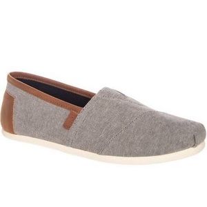 Toms Gray Slip-on Shoes